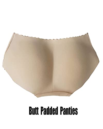 Vendau Women's Butt Enhancing Shaping Underwear Pads