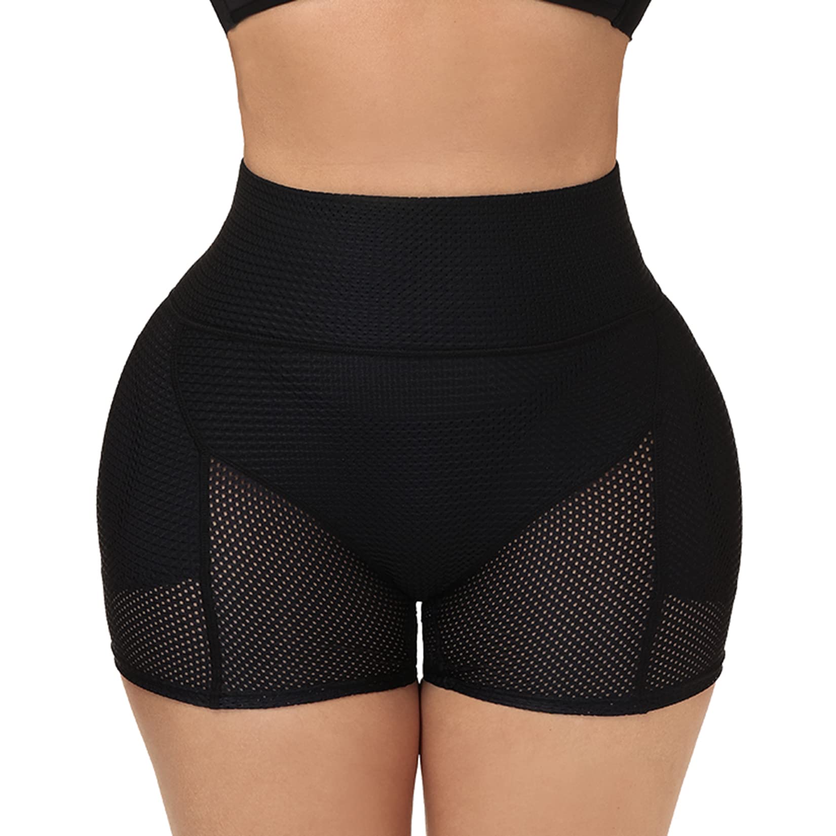 Lu's Stylish Women's Padded Shapewear Hip Lift Shorts